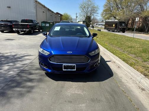 Blue 2013 Ford Fusion SE