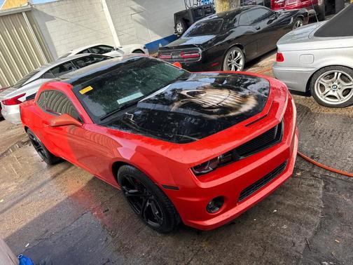 Orange 2010 Chevrolet Camaro 2SS