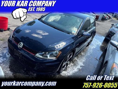 Blue 2017 Volkswagen Golf GTI 2.0T S 4-Door