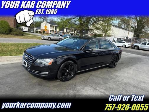 Black 2013 Audi A8 L 3.0T