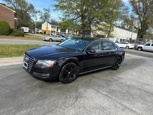 Black 2013 Audi A8 L 3.0T