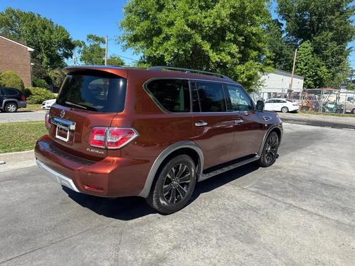 Burgundy 2018 Nissan Armada 4x4 Platinum