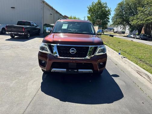 Burgundy 2018 Nissan Armada 4x4 Platinum