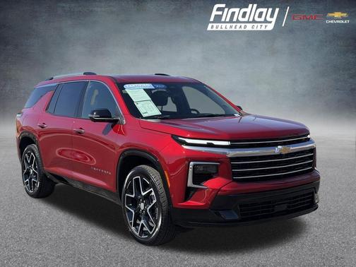 Radiant Red Tintcoat 2025 Chevrolet Traverse High Country
