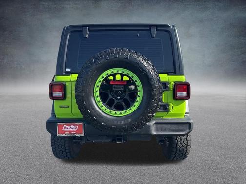 Limited Edition Gecko Clear Coat 2021 Jeep Wrangler Unlimited Sport