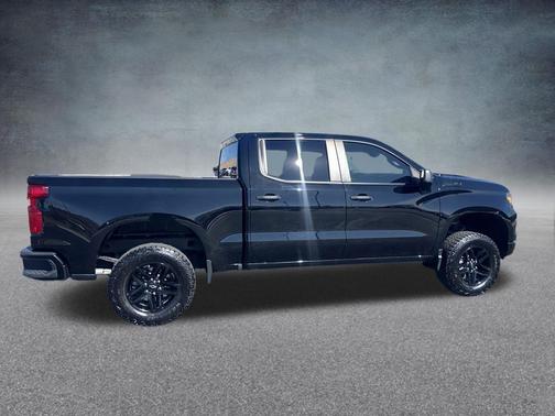 Black 2024 Chevrolet Silverado 1500 Custom Trail Boss