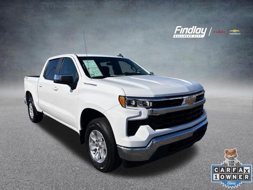 Summit White 2025 Chevrolet Silverado 1500 LT