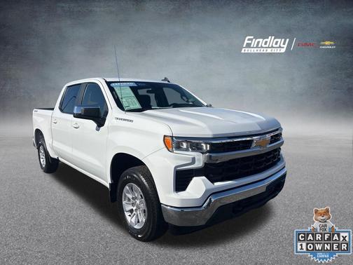 Summit White 2025 Chevrolet Silverado 1500 LT