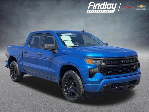 Glacier Blue Metallic 2023 Chevrolet Silverado 1500 Custom
