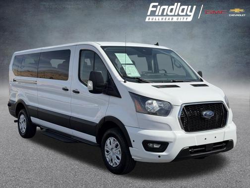 Oxford White 2024 Ford Transit-350 XLT