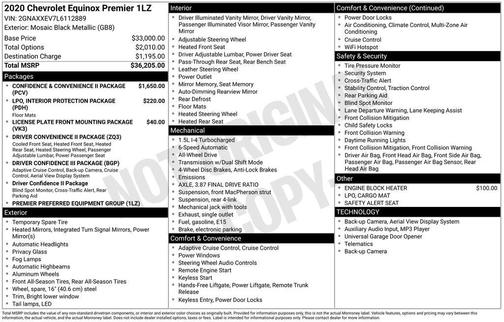 2020 Chevrolet Equinox L