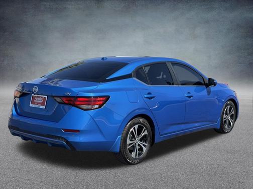 Electric Blue Metallic 2022 Nissan Sentra SV