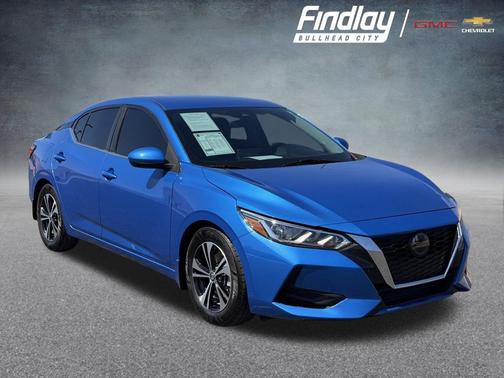 Electric Blue Metallic 2022 Nissan Sentra SV