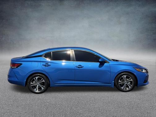 Electric Blue Metallic 2022 Nissan Sentra SV