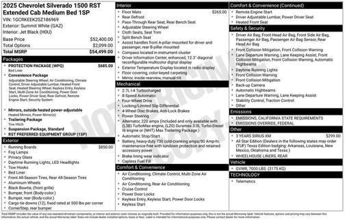 2025 Chevrolet Silverado 1500 RST