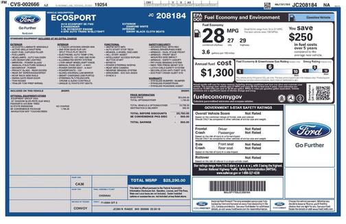 2018 Ford EcoSport SE