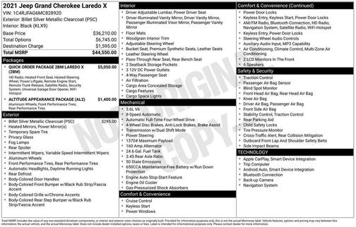 2021 Jeep Grand Cherokee Laredo