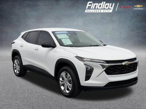 Summit White 2024 Chevrolet Trax LS