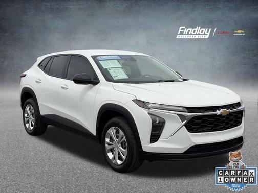 Summit White 2024 Chevrolet Trax LS