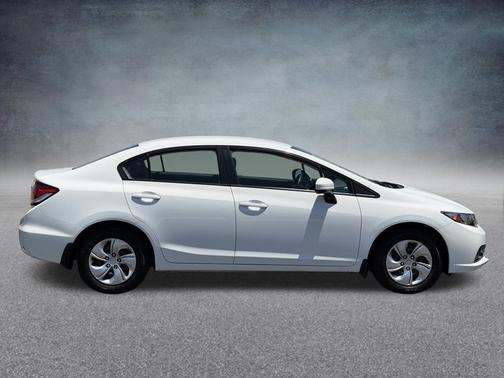 Taffeta White 2014 Honda Civic LX