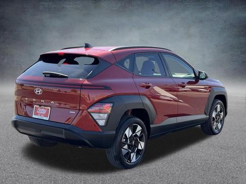 Ultimate Red Metallic 2025 Hyundai KONA SEL
