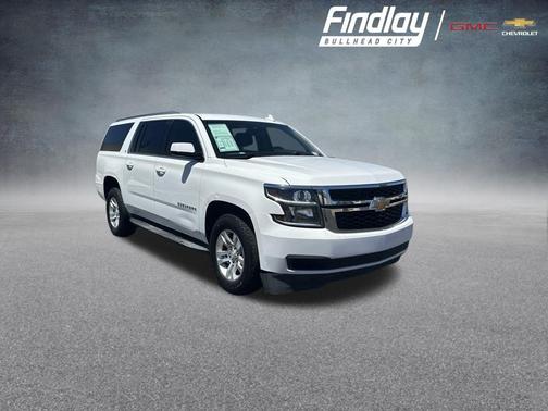 Summit White 2018 Chevrolet Suburban LT