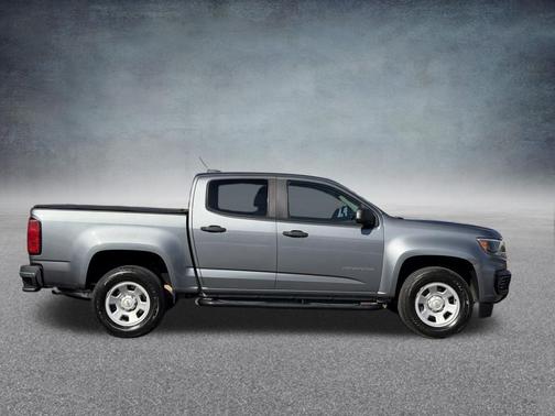 Satin Steel Metallic 2021 Chevrolet Colorado WT
