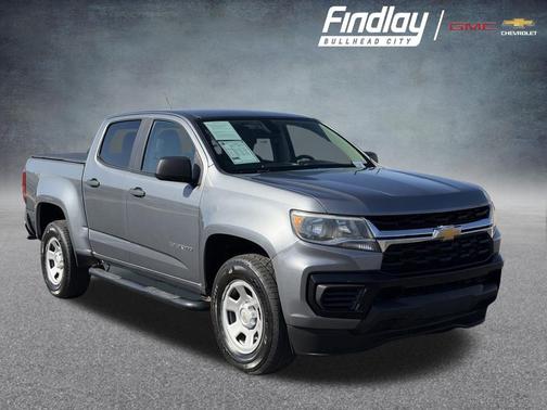 Satin Steel Metallic 2021 Chevrolet Colorado WT