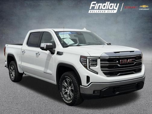 Summit White 2025 GMC Sierra 1500 SLT