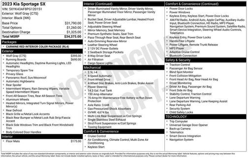 2023 Kia Sportage SX