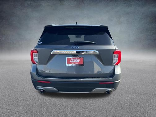 Gray Metallic 2023 Ford Explorer Limited