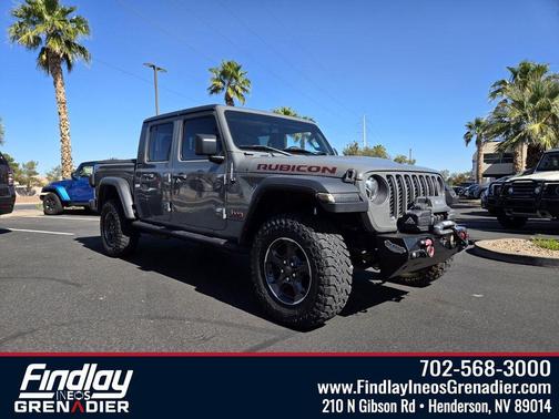 Sting-Gray Clearcoat 2023 Jeep Gladiator Rubicon