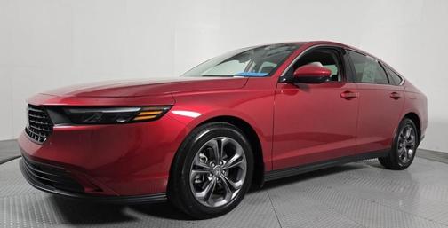 Radiant Red Metallic 2024 Honda Accord EX