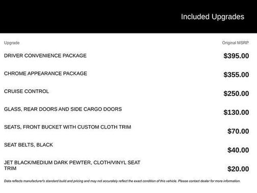 2024 Chevrolet Express 2500 RWD 2500 Regular Wheelbase WT