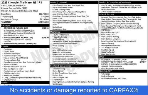 2023 Chevrolet Trailblazer RS