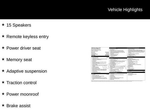 2020 Kia Stinger GT1