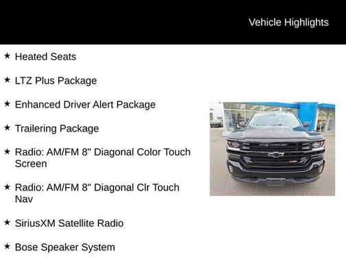 2016 Chevrolet Silverado 1500 LTZ