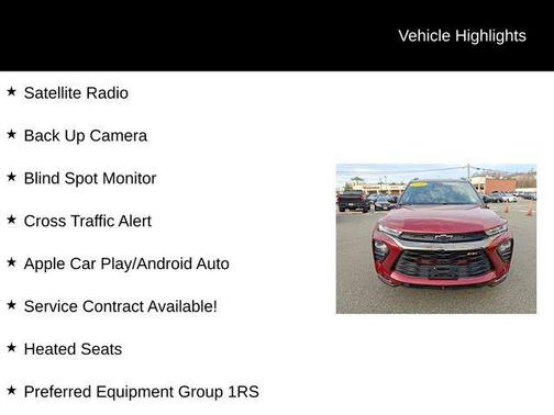 2022 Chevrolet Trailblazer RS