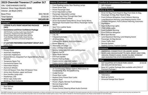 2023 Chevrolet Traverse LT Leather
