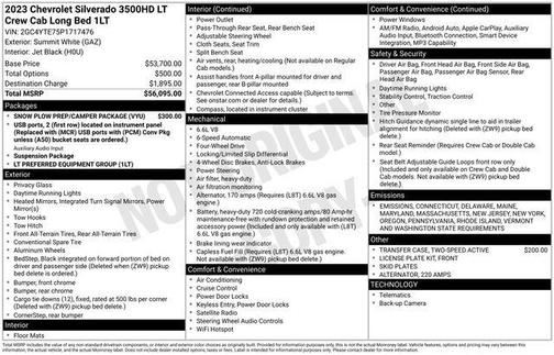 2023 Chevrolet Silverado 3500 LT