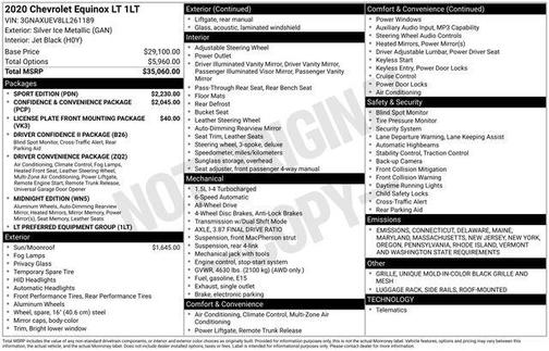 2020 Chevrolet Equinox 1LT