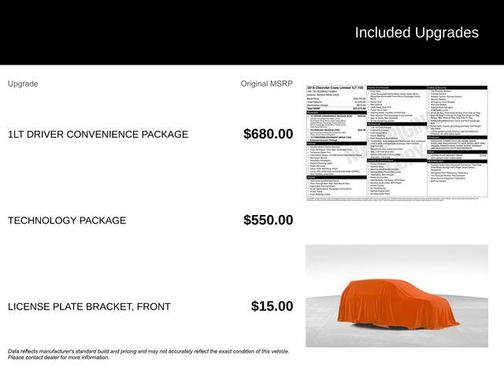 2016 Chevrolet Cruze Limited 1LT