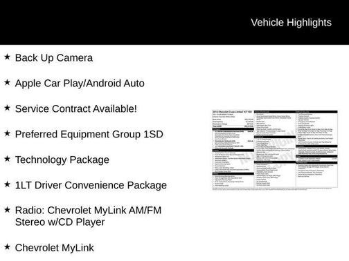 2016 Chevrolet Cruze Limited 1LT