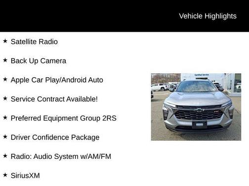 Sterling Gray Metallic 2024 Chevrolet Trax FWD 2RS