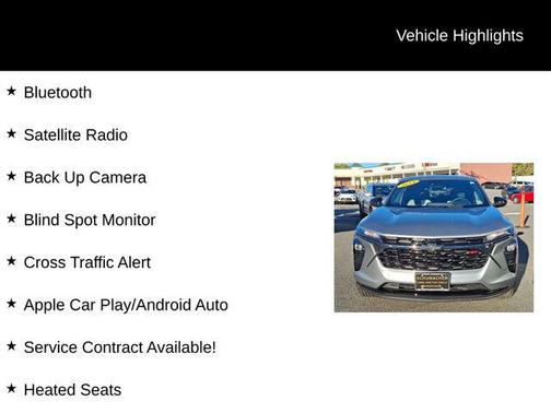 2024 Chevrolet Trax FWD 1RS