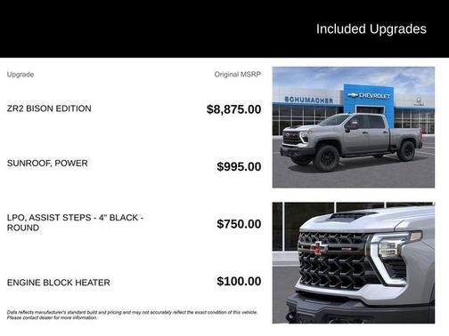 2026 Chevrolet Silverado 2500 Crew Cab, Standard Bed, XR2, 4WD