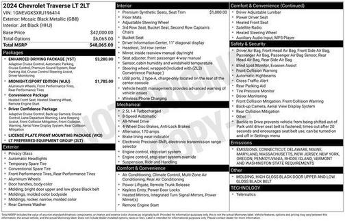 2024 Chevrolet Traverse LT