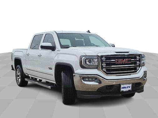 Summit White 2018 GMC Sierra 1500 SLT
