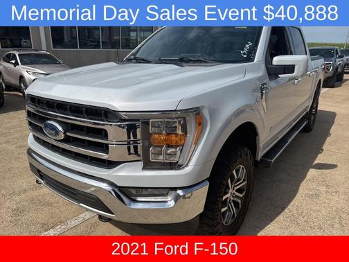 Oxford White 2021 Ford F-150 Lariat