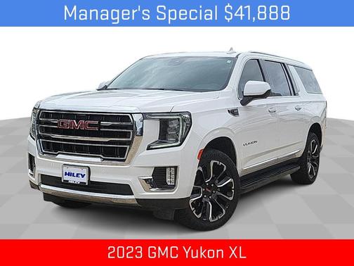 Summit White 2023 GMC Yukon XL SLT